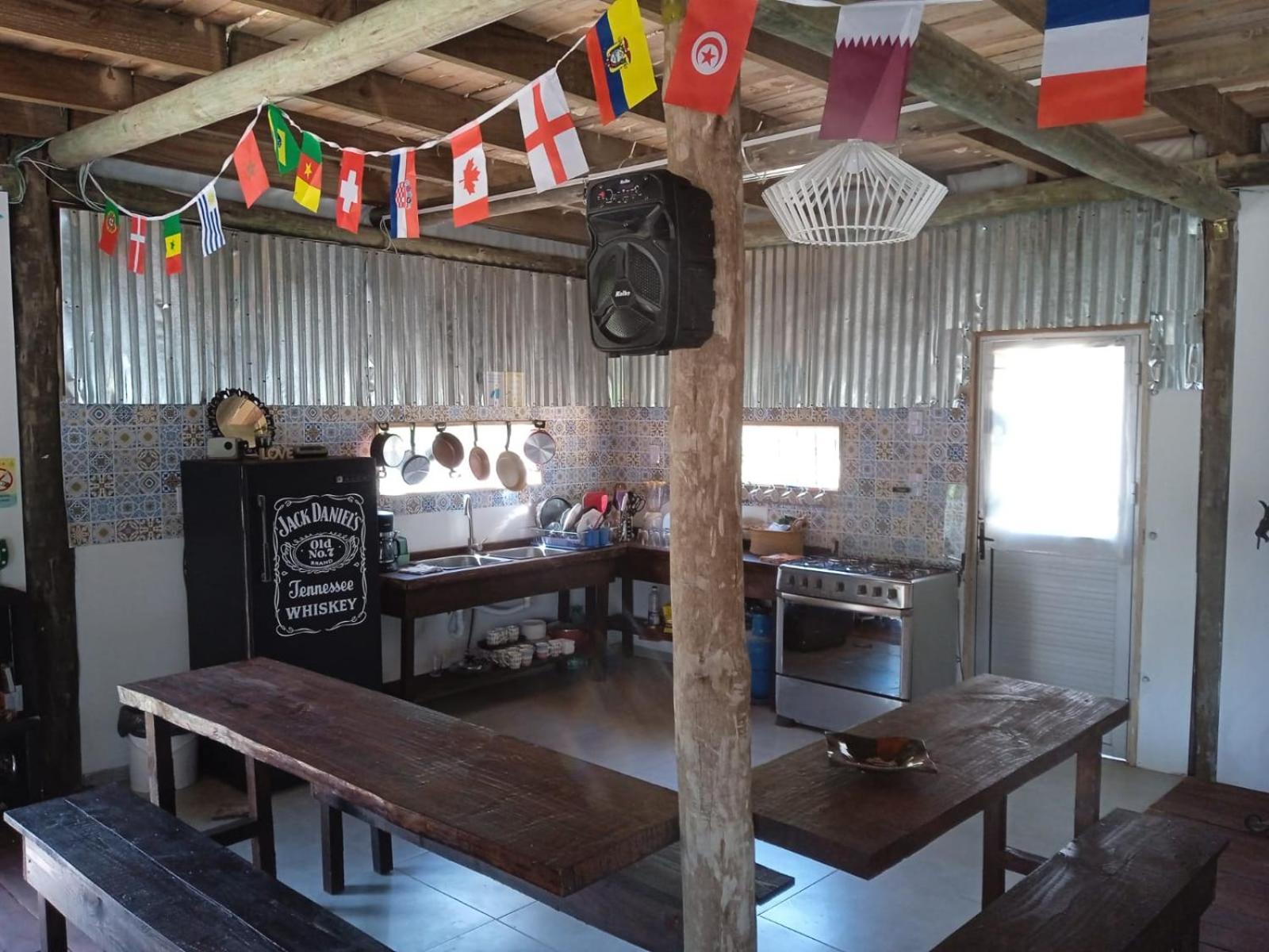 Casa Copada Hostel Punta Del Diablo Luaran gambar